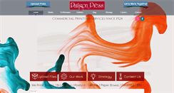 Desktop Screenshot of paragonpress.com